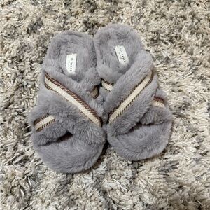 Ted baker fuzzy slipper